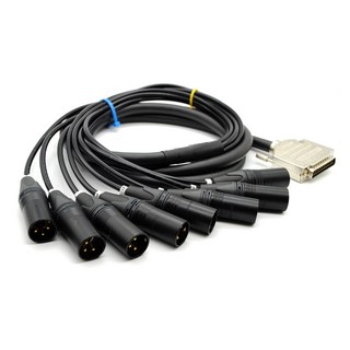 日本 Mogami 2932 CL2X 無氧銅 25pin D-Sub 音源線 TRS XLR 頭, 1個, XLR公頭,3米