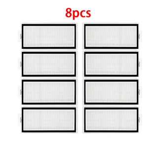 Roborock T8 Q7 MAX/Q7 MAX+ Q5 Pro Q8 MAX Q5 Pro+ Q8 MAX+ 로봇 청소기용 HEPA 필터, 8개