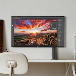 (LG전자) LG IPS 4K 80cm 울트라HD 모니터 32UN880K