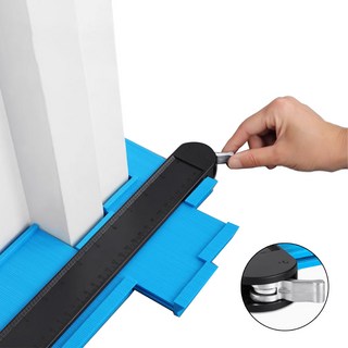 [LxU]최신형 목공용 컨투어 게이지 윤곽 측정 형틀자, 1개