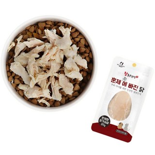 댕댕이육포 스모크닭 훈제풍미 한입트릿 10개, 20g, 훈제닭