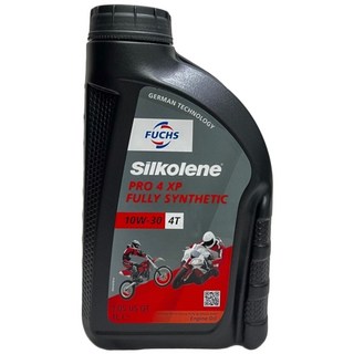 FUCHS SILKOLENE PRO 4 XP 10W30 4T 全合成機油, 10W-30, 1個, 1L