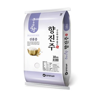 정직한농부 향진주 쌀 10kg / 25년산 햅쌀 / 상등급 안전박스포장, 1개