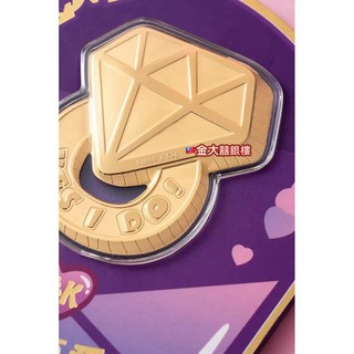 金大囍銀樓 AU999純金 0.52克 鑽石戒指造型黃金，適合求婚、結婚紀念日與情人節贈禮