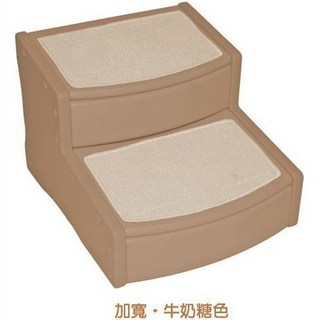 美國Petgear EASYSTEP II-易步二階寵物樓梯-PG9720XLTN 加寬-幫助爬上爬下, 1個