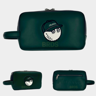 [국내매장 정품] 말본 골프 버킷 클러치 투포켓 파우치 + 쇼핑백, 1개, BR-02