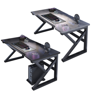 好的家居 K型鋼架電競桌 電競書桌 電腦桌 辦公桌 K型電腦桌, K型工學電競桌