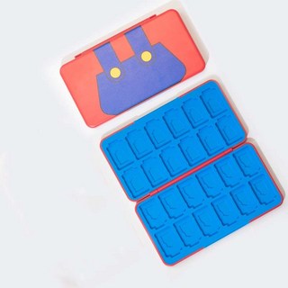 有Sense 阿吉托摩 NS switch OLED 卡盒 遊戲卡盒 卡匣 魔物 漆彈 朱紫 瑪力歐 薩爾達 王國之淚, 1個, 阿吉托摩 24卡盒｜紅藍吊帶