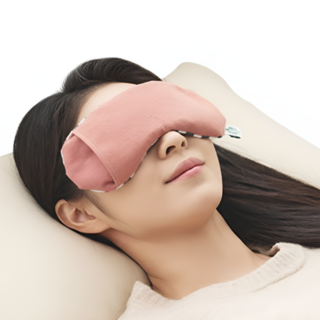 눈 다래끼 눈찜질팩 안구건조 수면안대 온열안대 눈찜질 아이마스크, 파스텔 핑크( L )