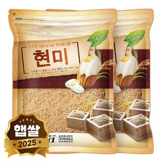 현대농산 국산 현미, 5kg, 2개