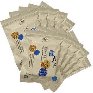 玉民 黃金蕎麥堅果脆丸子(海苔風味)(45g/包)(長榮點心 機上嚴選), 45g, 10包
