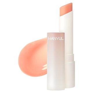 HANYUL 韓律 充滿自然氣息的潤唇膏, 2號紅米, 3.2克, 1個
