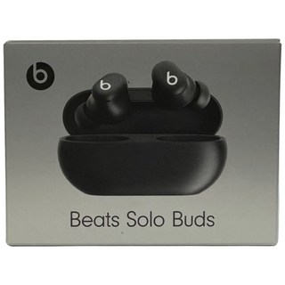 Beats Solo Buds 真無線藍牙入耳式耳機 - 精密切割通風孔，舒適貼合設計, A3150 + A3151 + A3152, 啞光黑