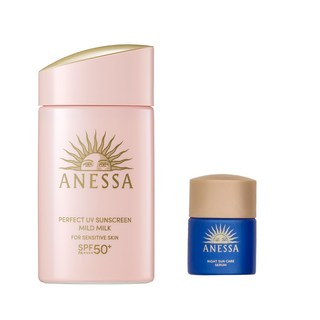 NA 60mL SPF50+PA++++ 아네사(ANESSA) 퍼펙트 UV마일드 밀크 나이트 썬케어 미용액