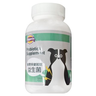 Zippets 吉沛思 犬用益生菌保健顆粒 120g 提升免疫力, 維持腸道健康、幫助消化、維持健康活力, 1罐