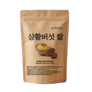 고소한집 상황버섯쌀, 1개, 1kg