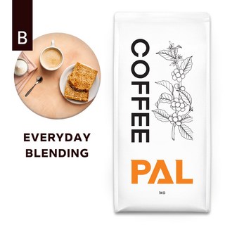 에브리데이블렌딩 향좋은 구수한 고소한 산미없는 최상급 아라비카 스페셜티 커피 홀빈 분쇄 가루 신선한 로스팅 대용량 핸드드립 원두 커피콩 원두콩 블랙커피, 1개, 1kg, 더치