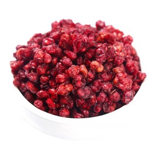 長白山北五味子 野生精选特级五味籽 500g 新晒油籽 - 泡酒/茶, 1個, 300公克