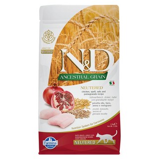 Farmina 法米納 ND 全系列 貓飼料 1.5kg 小包, 1個, LC4低卡結紮貓-雞肉石榴1.5kg