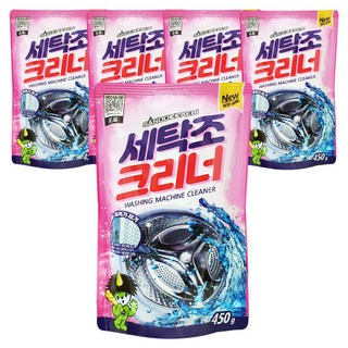 산도깨비 세탁조 크리너, 450g, 8개