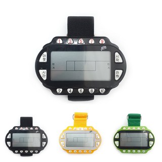 삼오 게이트볼 득점기 No. 777 게이트볼시계 손목득점기, 노랑, 1개