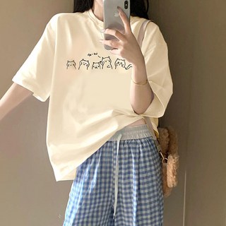 드마엘 여성 마르텔 프린팅 반팔 면티 3종 택 1+델로나