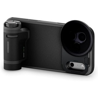 틸타 크로노스 라이트 크리에이터 키트 아이폰 17 프로 호환 휴대폰 영화 제작용 전문 카메라 장비 블루투스 핸들 ND 및 편광 필터 세트 - 블랙 USA, iPhone 17 Pro Max, Black