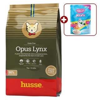 후새 캣 오퍼스 링크스 고단백 저탄수화물 가수분해 고양이사료 + 파우치 간식 증정, 7kg, 1개, 닭