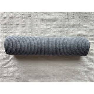 토라의집 경추 원형 목베개, 9cm(베이직), 그레이, 베개커버만(충전재없음), 1개