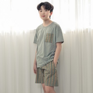 코코드림 청소년 학생 스카이캐슬 반팔 반바지 잠옷 세트