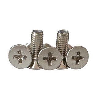 니켈도금 사라머신볼트 십자사라볼트 접시머리 M4 (100개 소량판매), M4 x 6 (100개), 1개