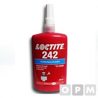 GG)[사업자확인] 록타이트 242 250ml, 1개