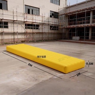 인명구조 사고 고층 에어매트 구조 부상방지 공사장 현장 대규모 화재 및 생명 장비 고고도 낙상 방지, 8X2X0.5M