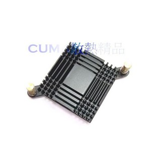 光華CUMA散熱片 37.5x37.5x10 mm 孔距 59mm 高效電腦散熱組件, 1個