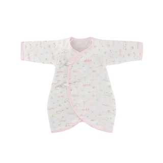 康貝 Combi 純棉柔紗紗布衣 紗布蝴蝶裝 台灣公司貨 反摺護手紗布肚衣