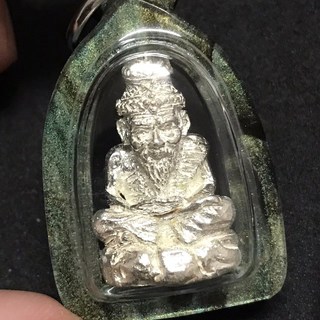 萊泰一 現貨 龍婆rak(昭坤喇) 2565 老魯士 純銀符珠 避險 平安 權威 招財 周冠甩龍婆臘