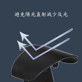 機車儀表遮陽板，防反光遮陽罩，通用型儀表保護，提升騎行安全，簡易安裝, 金牛座,機甲金牛專用遮陽罩, 遮陽罩