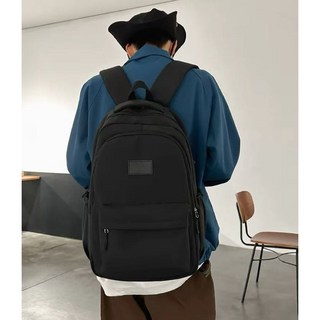 Fahomiss 캐주얼 방수 대용량 노트북 백팩 남여공용 책가방