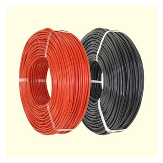 超柔軟耐高溫矽膠電線 大電流電纜線 6-18AWG 紅黑多規格, 黑色,10AWG(100公分), 1個