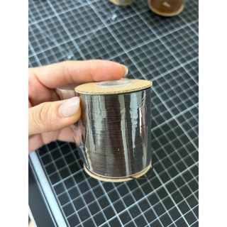 台孟牌 新版加蠟線材 - 手縫皮革蠟線, 深咖啡色, 1個