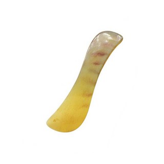 S型羊角刮痧板 臉部按摩刮痧工具 12公分, 16.羊角刮痧板s型, 1個