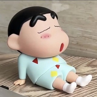 D.W 手作 小新手機支架 動漫懶人手機架 可愛造型 穩固支撐, 1個, 睡衣款