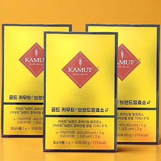 그레인온 골드 카무트 효소 G, 60g, 3박스