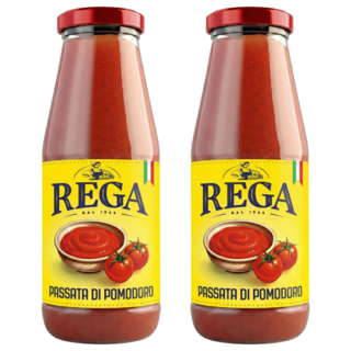 레가 토마토 퓨레 100% 무가당, 2개, 680g