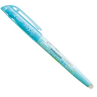 PILOT 百樂 仟福文具 魔擦螢光筆 螢光魔擦筆 記號重點筆 自然色/柔粉色, 1個, 粉藍/SL