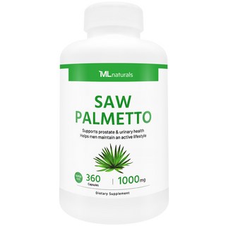 [미국번개배송] 착한명품 마이라이프 내추럴스 쏘팔메토 1000mg (수퍼사이즈), 1개, 360정