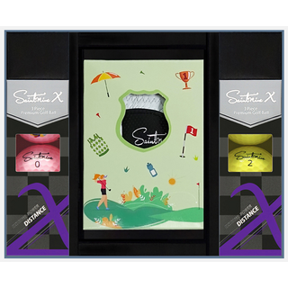 [와이제이] 골프선물세트(세인트나인6구+3피스구조+골프장갑) 골프대회행사 - 촉촉판촉 사은품, 1개, 상세페이지 참조, 상세페이지 참조