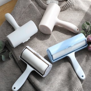 돌돌이 페이퍼 클리너 테이프 롤러 청소용 머리카락청소기 개털 털 먼지, 1개, 파스텔 페이퍼 클리너 중(색상랜덤)