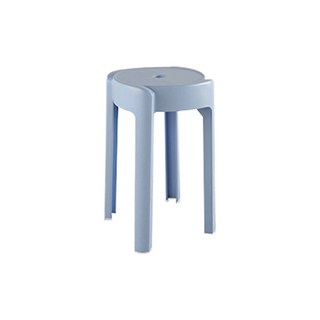 極美家居 風車圓凳 餐椅 塑膠椅子 圓椅 疊椅 兒童安全圓凳, 升級款圓凳【淺藍色】座面30CM,單張價格