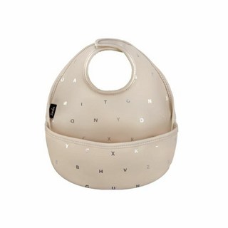 SIMBA 寶寶圍兜，星星圖案，淺藍色, 杏色, 1個, 1個裝